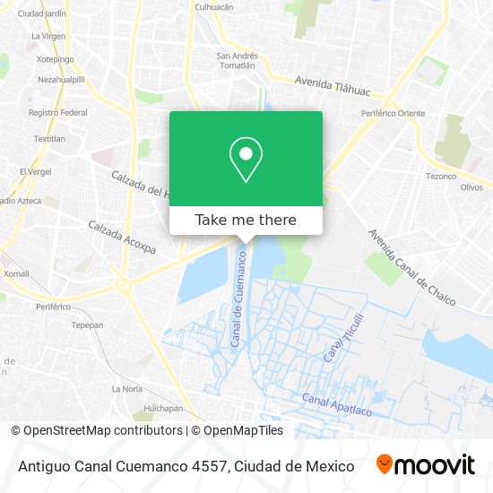 Antiguo Canal Cuemanco 4557 map