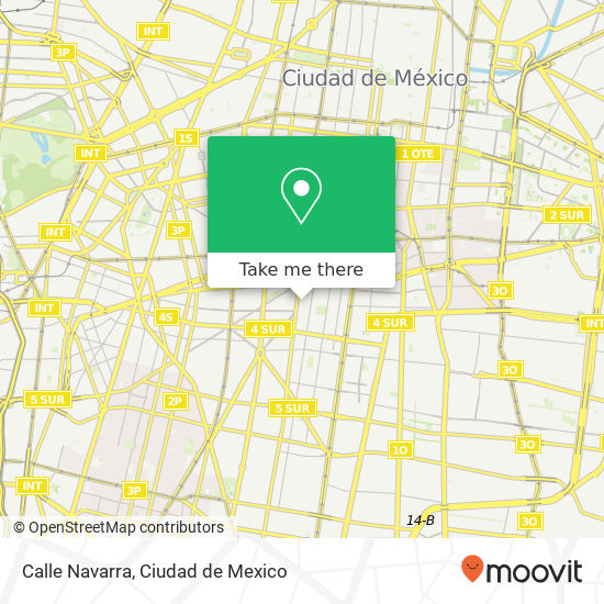 Calle Navarra map