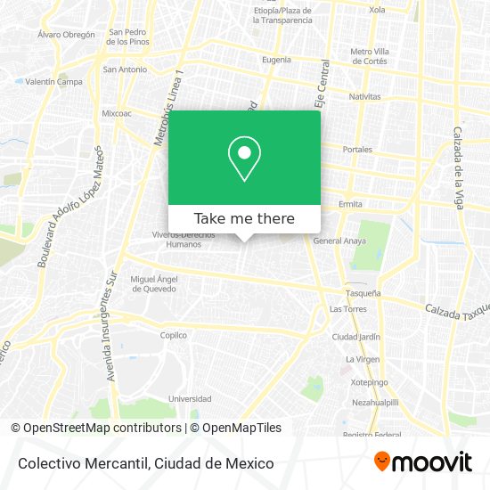 Mapa de Colectivo Mercantil