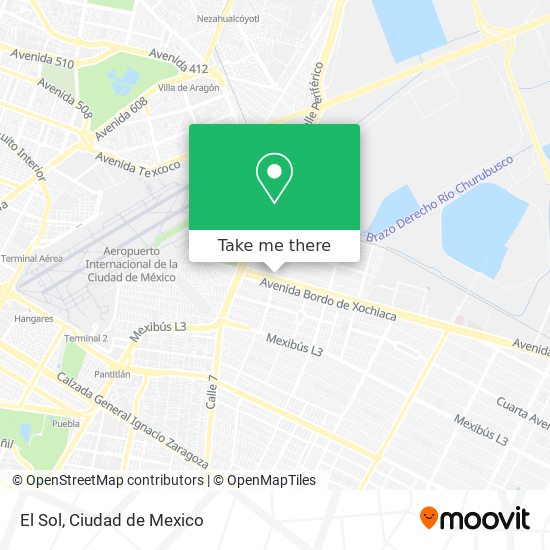 Mapa de El Sol