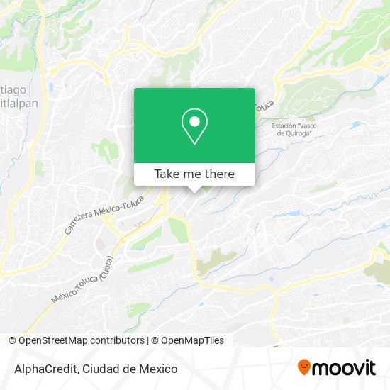 Mapa de AlphaCredit