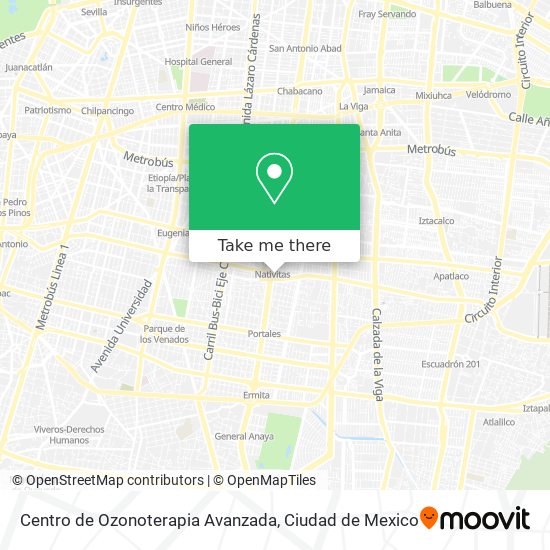 Centro de Ozonoterapia Avanzada map
