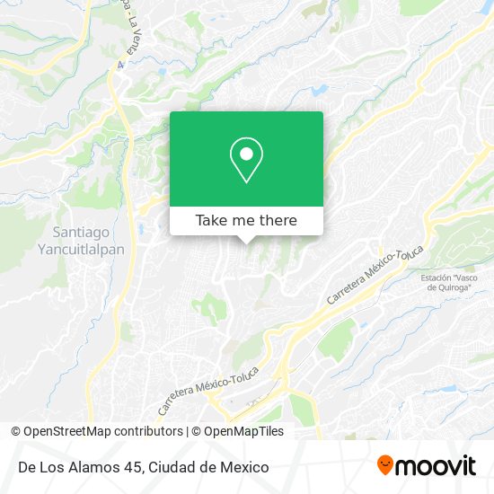 De Los Alamos 45 map
