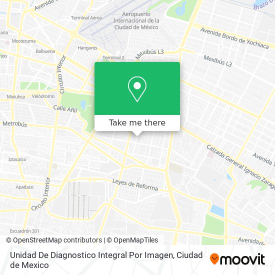 Unidad De Diagnostico Integral Por Imagen map