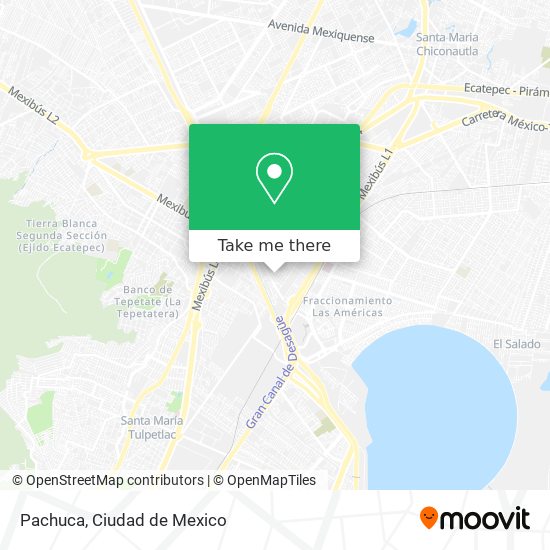 How to get to Pachuca in Coacalco De Berriozábal by Bus or Metro?