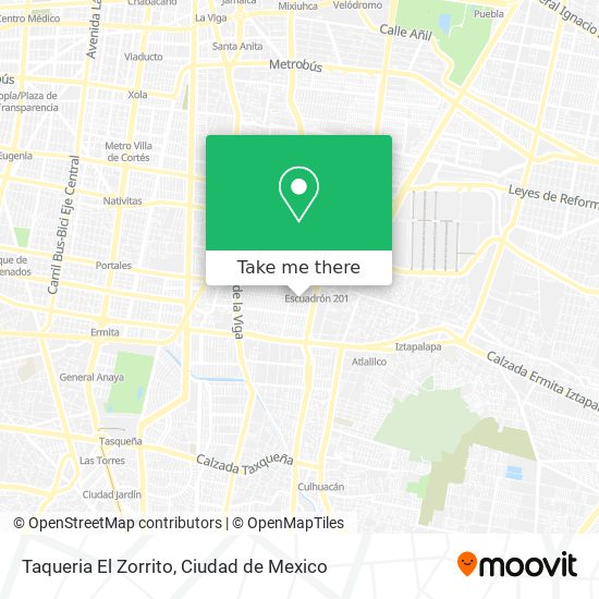 Taqueria El Zorrito map