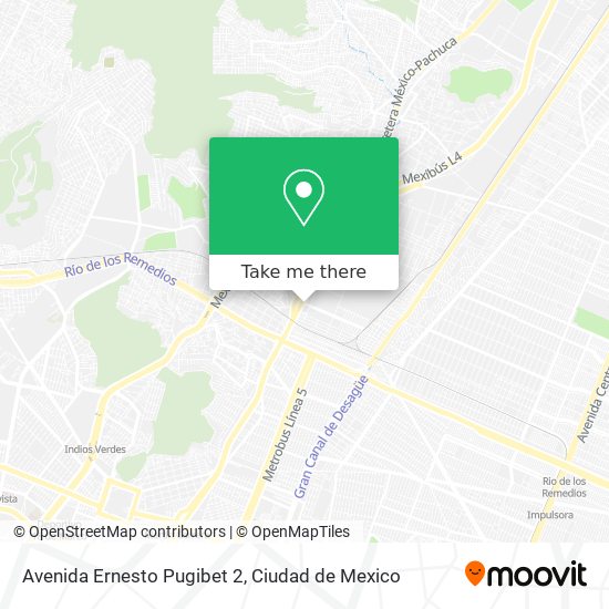 Mapa de Avenida Ernesto Pugibet 2