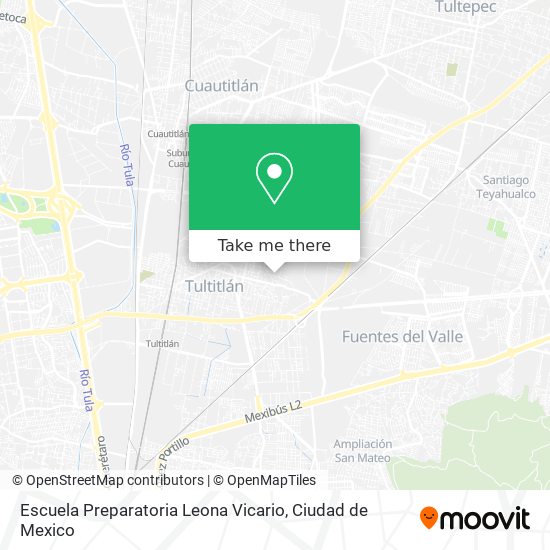 Escuela Preparatoria Leona Vicario map