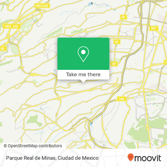 Parque Real de Minas map