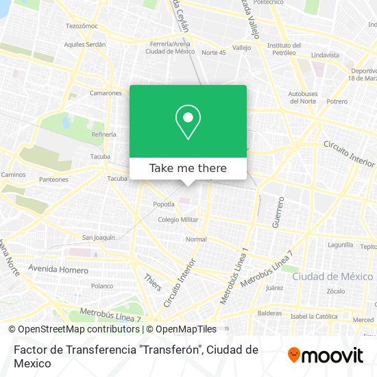 Factor de Transferencia "Transferón" map