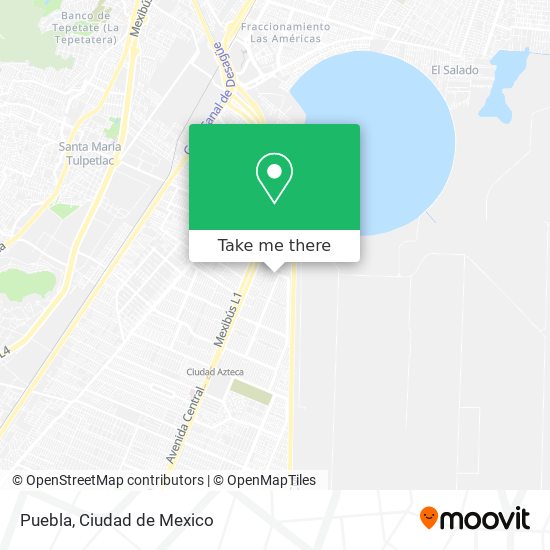 Puebla map