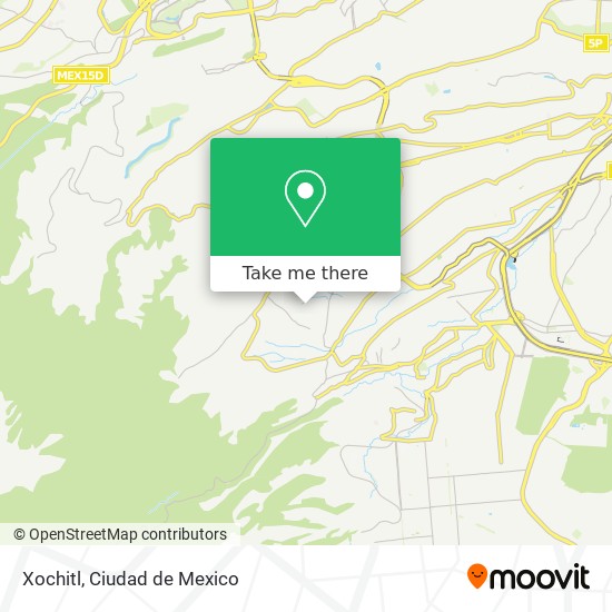 Xochitl map