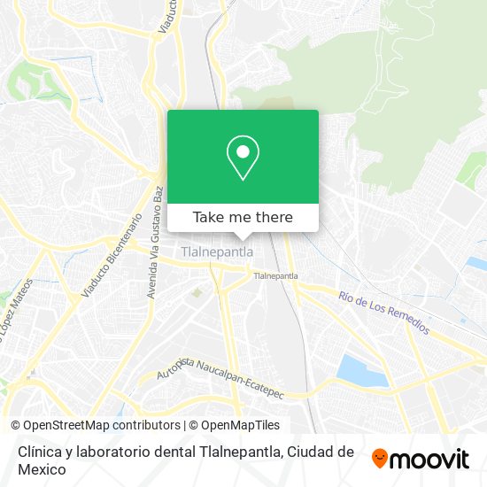 Clínica y laboratorio dental Tlalnepantla map