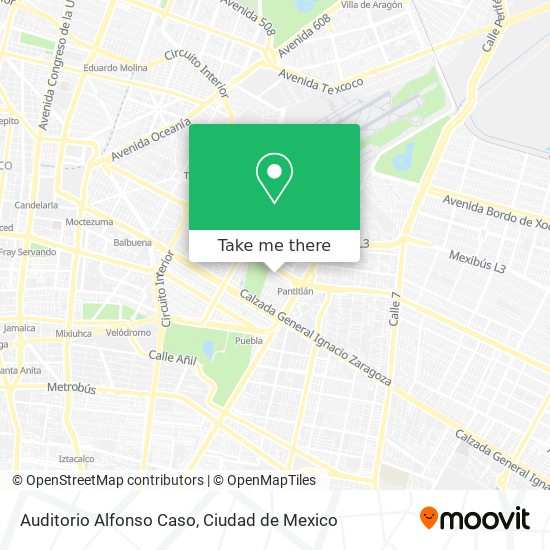 Auditorio Alfonso Caso map