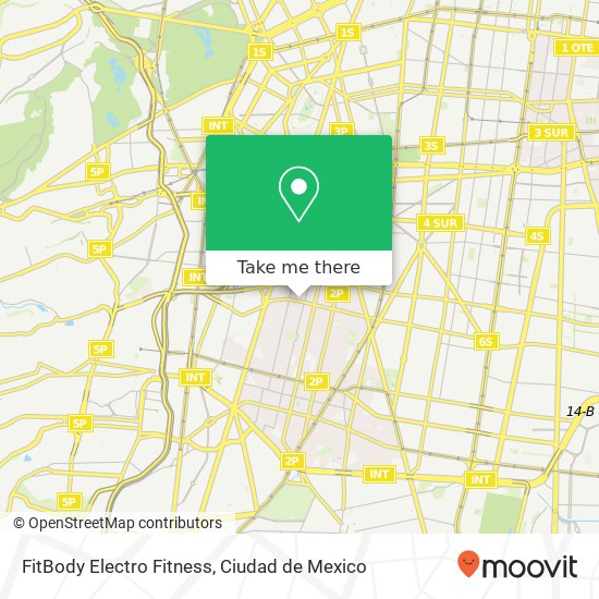 FitBody Electro Fitness map