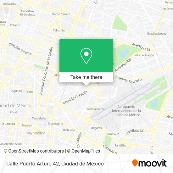 Calle Puerto Arturo 42 map