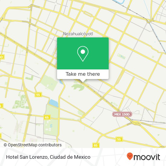 Mapa de Hotel San Lorenzo