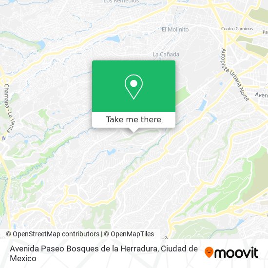 Avenida Paseo Bosques de la Herradura map