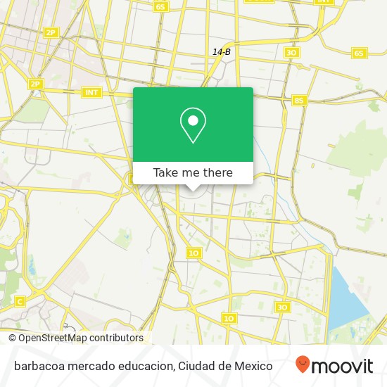 barbacoa mercado educacion map