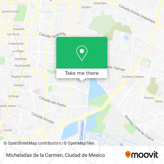 Mapa de Micheladas de la Carmen