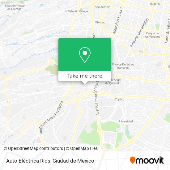 Auto Eléctrica Ríos map