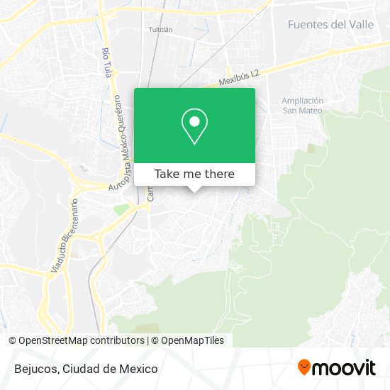 Mapa de Bejucos