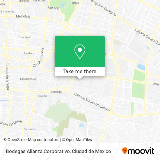 Bodegas Alianza Corporativo map