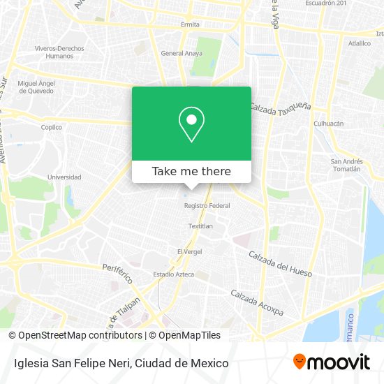 Iglesia San Felipe Neri map