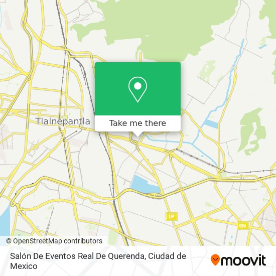 Mapa de Salón De Eventos Real De Querenda