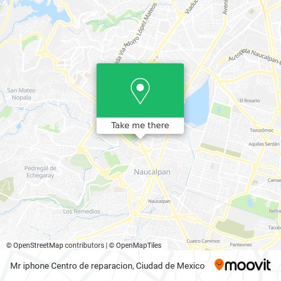 Mapa de Mr iphone Centro de reparacion