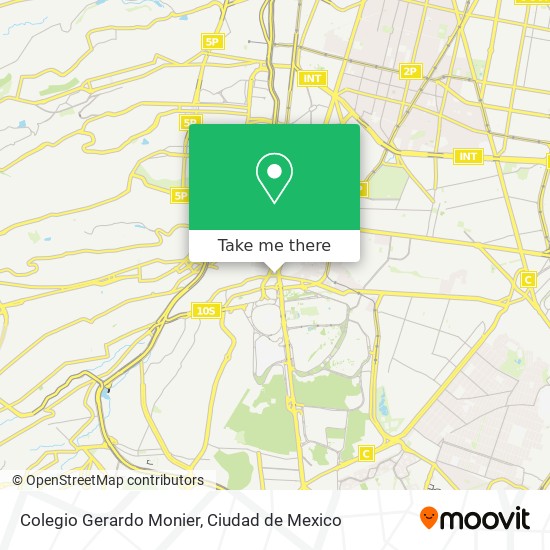 Colegio Gerardo Monier map