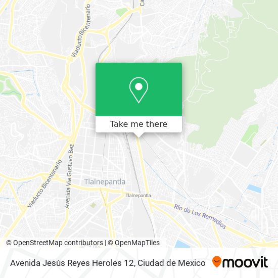 Mapa de Avenida Jesús Reyes Heroles 12