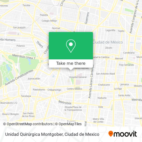 Unidad Quirúrgica Montgober map