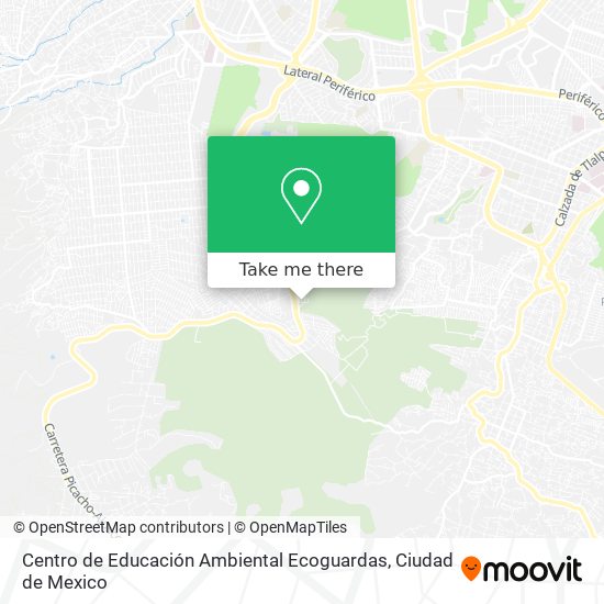 Centro de Educación Ambiental Ecoguardas map