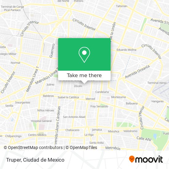 Mapa de Truper