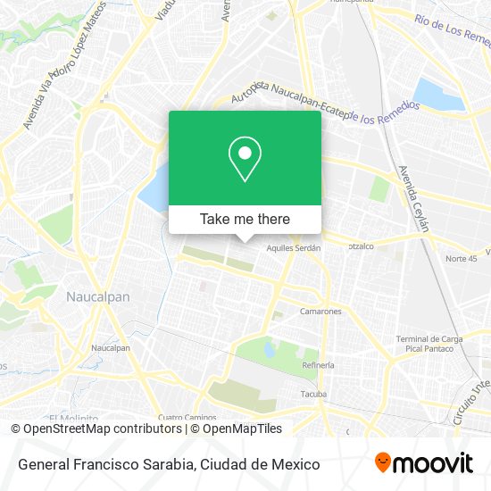 General Francisco Sarabia map
