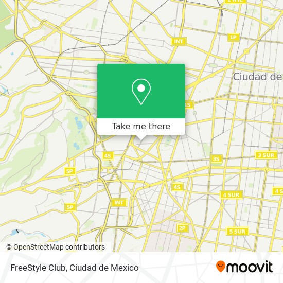 FreeStyle Club map