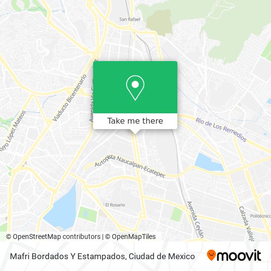 Mapa de Mafri Bordados Y Estampados
