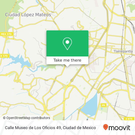 Calle Museo de Los Oficios 49 map