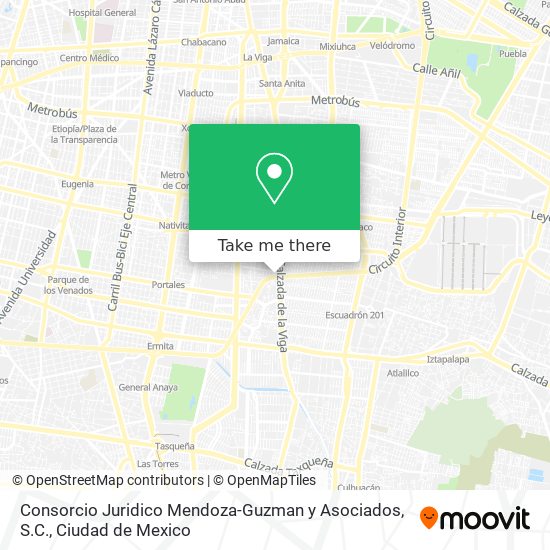 Consorcio Juridico Mendoza-Guzman y Asociados, S.C. map