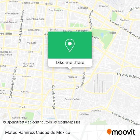 Mateo Ramírez map