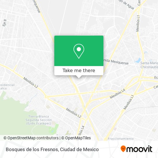 Mapa de Bosques de los Fresnos