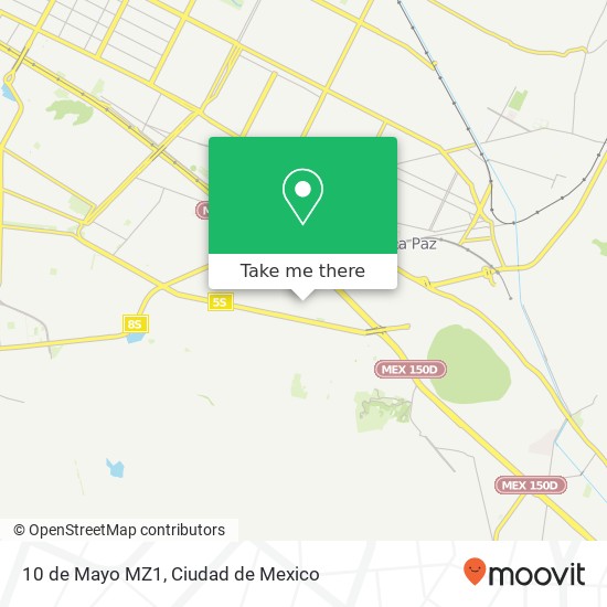10 de Mayo MZ1 map