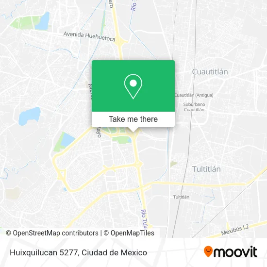 Huixquilucan 5277 map