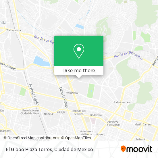 El Globo Plaza Torres map