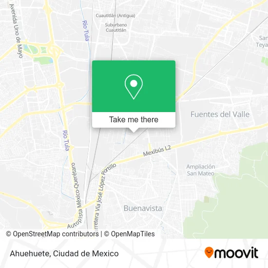 Ahuehuete map