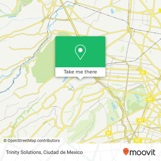 Trinity Solutions map