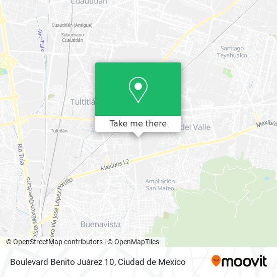 Boulevard Benito Juárez 10 map