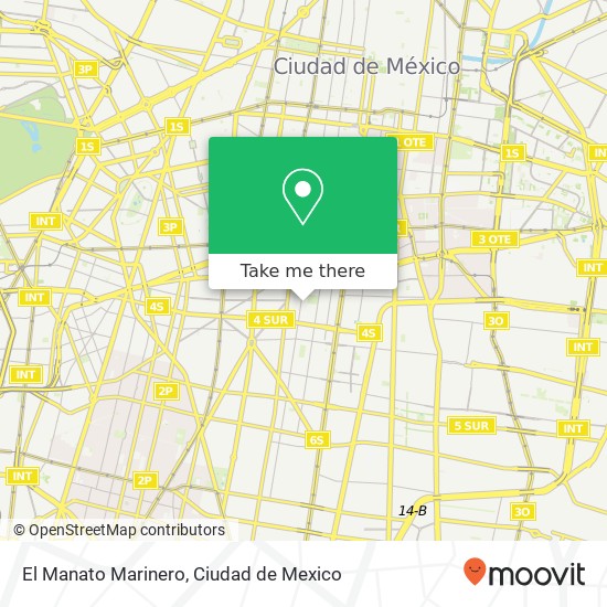 El Manato Marinero map