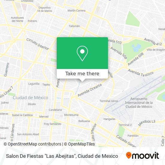 Salon De Fiestas "Las Abejitas" map